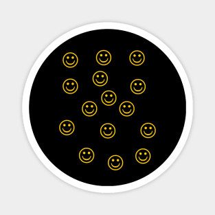 Smiling faces Magnet